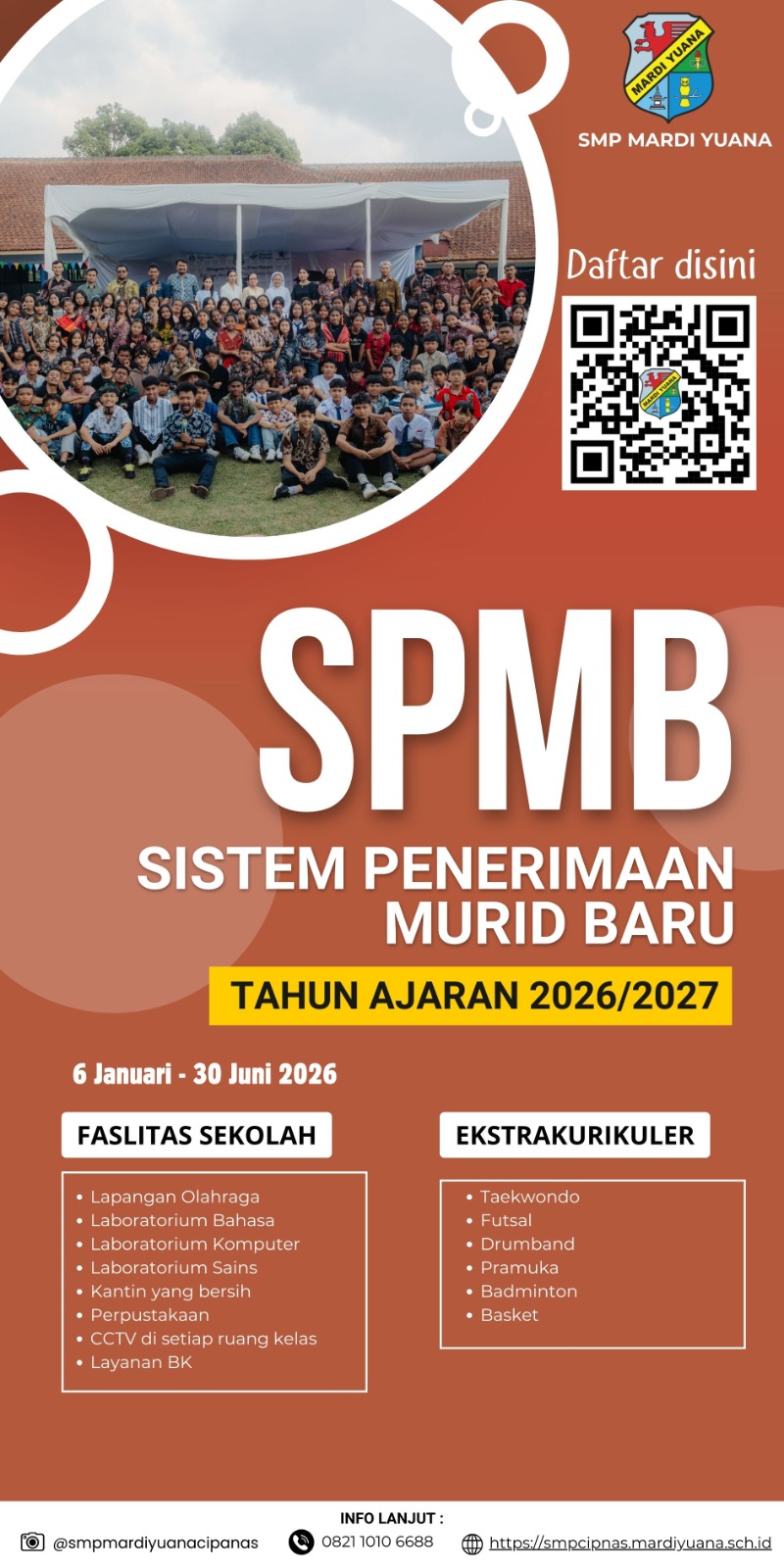 SPMB TAHUN PELAJARAN 2026 / 2027